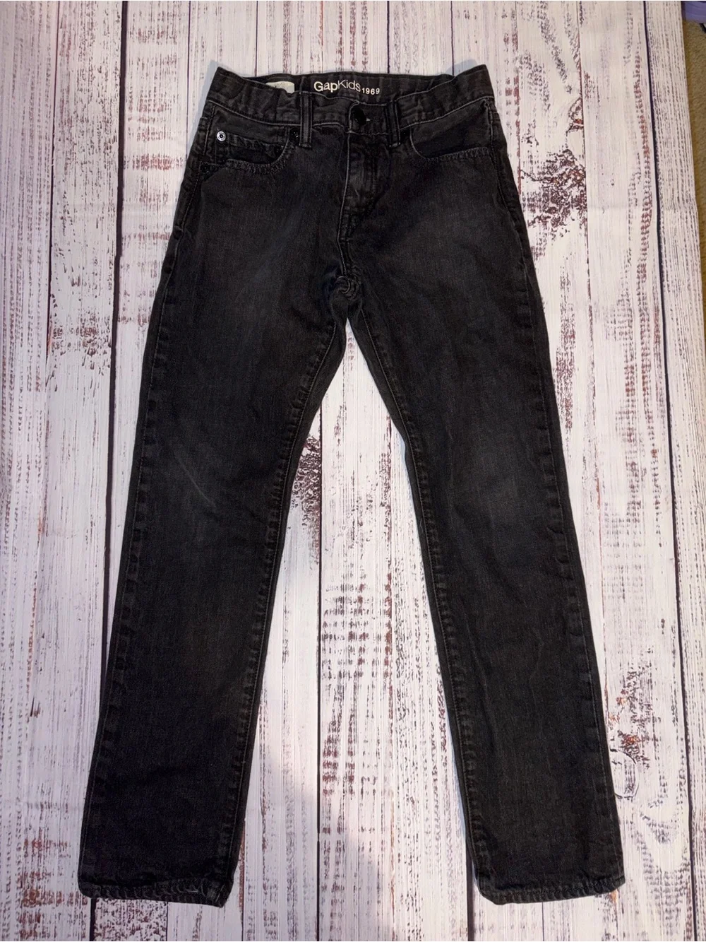 Gapkids Girls Size 12 Slim Black Wash Jeans